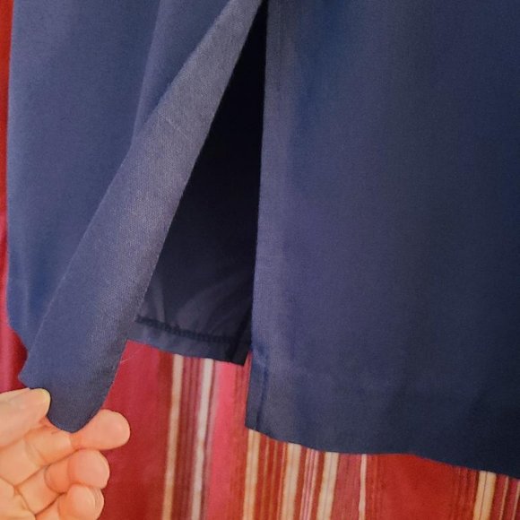 Vintage John Meyer of Norwich Navy Blue Suit Size 8 - Picture 4 of 4